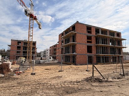 🏗️ Postęp prac na budowie - Fuelda - Wille miejskie na Naramowicach.