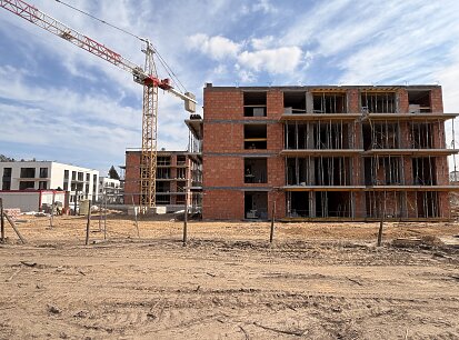 🏗️ Postęp prac na budowie - Fuelda - Wille miejskie na Naramowicach.