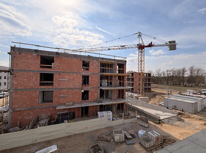 🏗️ Postęp prac na budowie - Fuelda - Wille miejskie na Naramowicach.