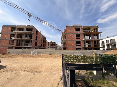 🏗️ Postęp prac na budowie - Fuelda - Wille miejskie na Naramowicach.