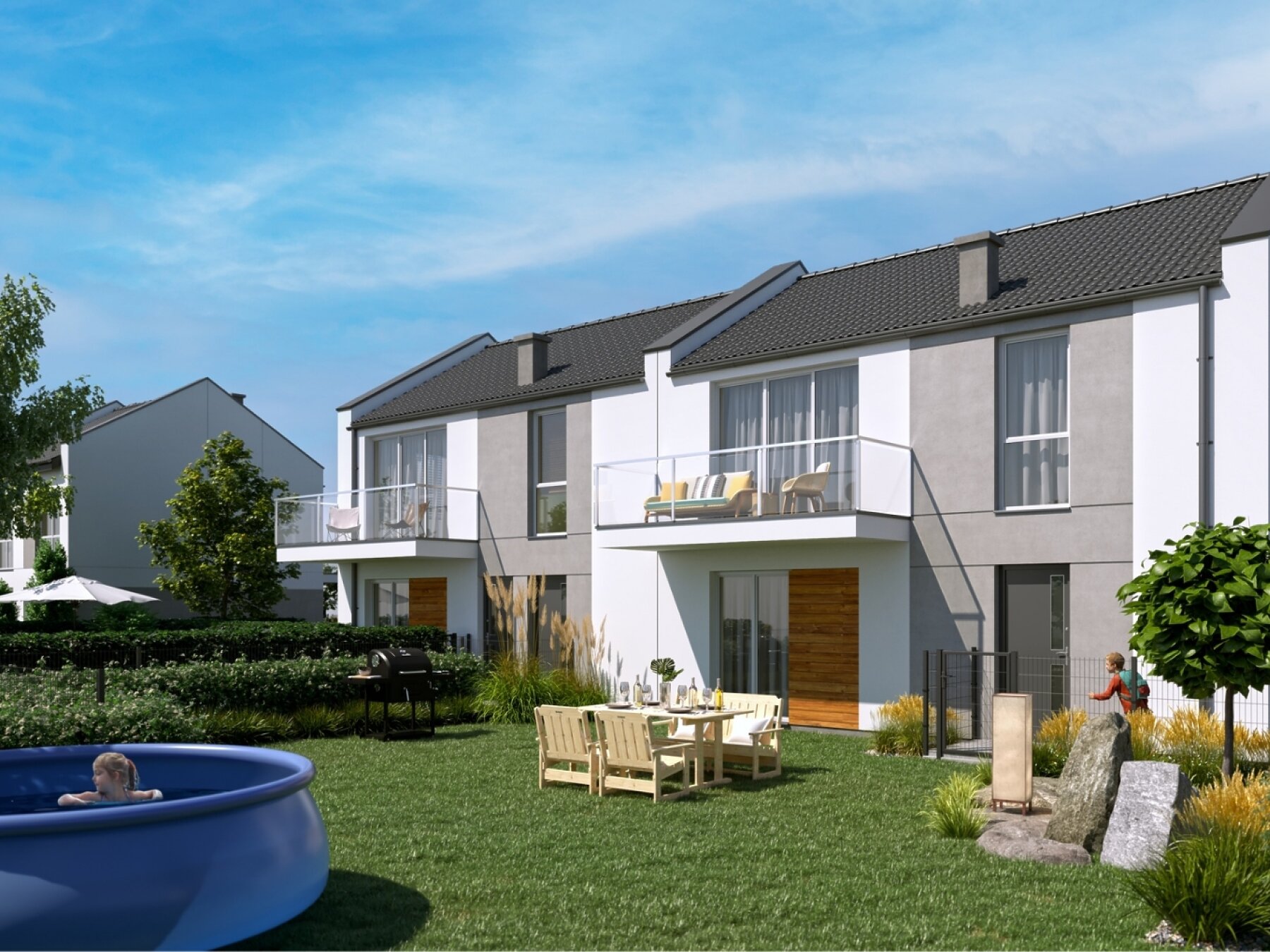 Mieszkania na pierwszym piętrze - Gwiazdowo