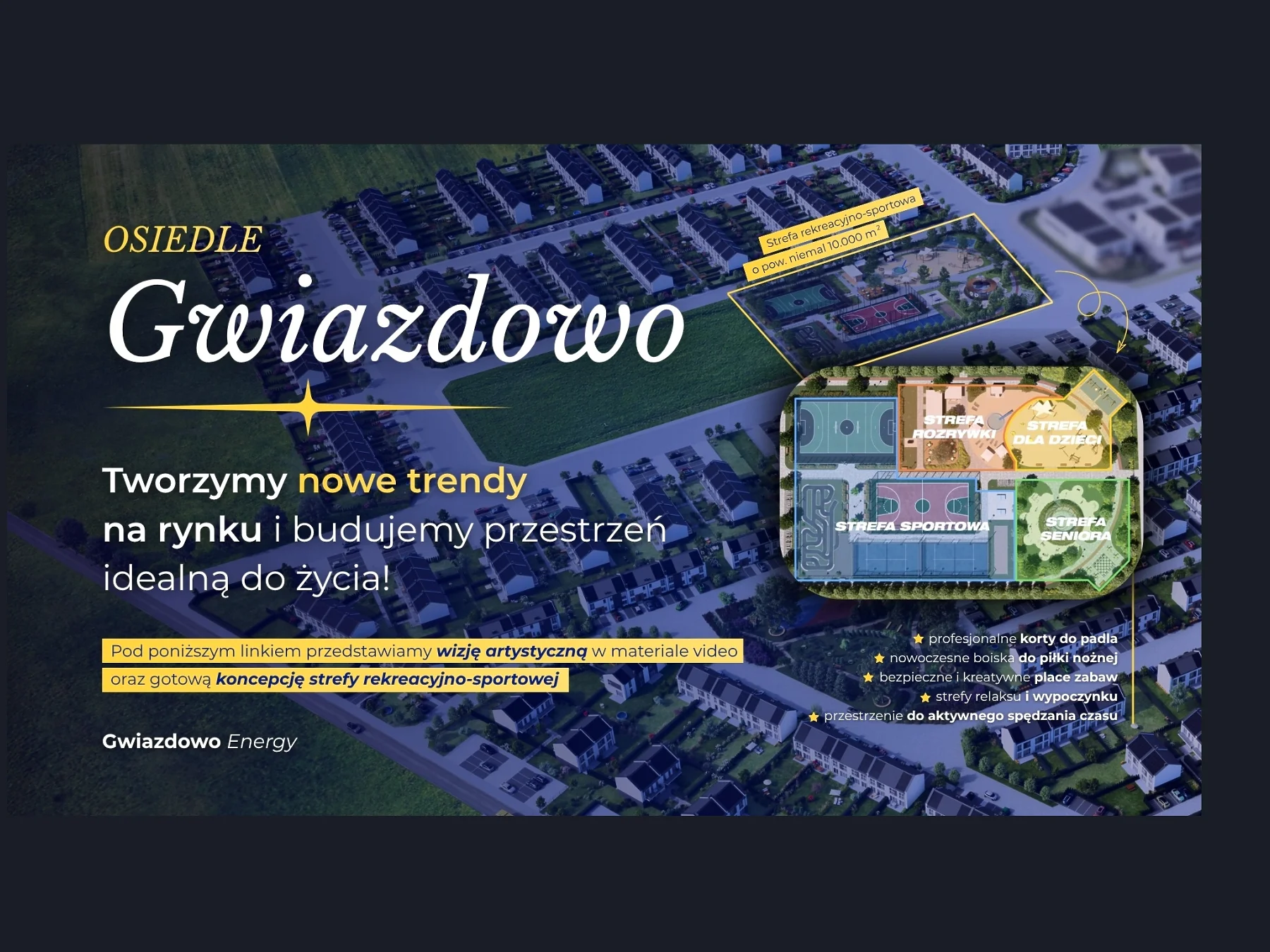 ⭐ Gwiazdowo – strefa rekreacyjno-sportowa
