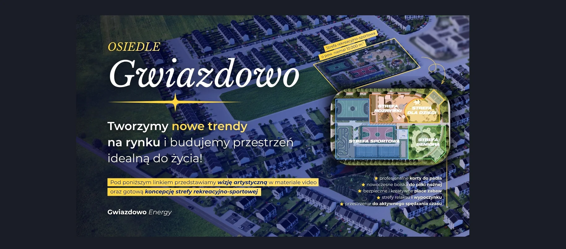 ⭐ Gwiazdowo – strefa rekreacyjno-sportowa