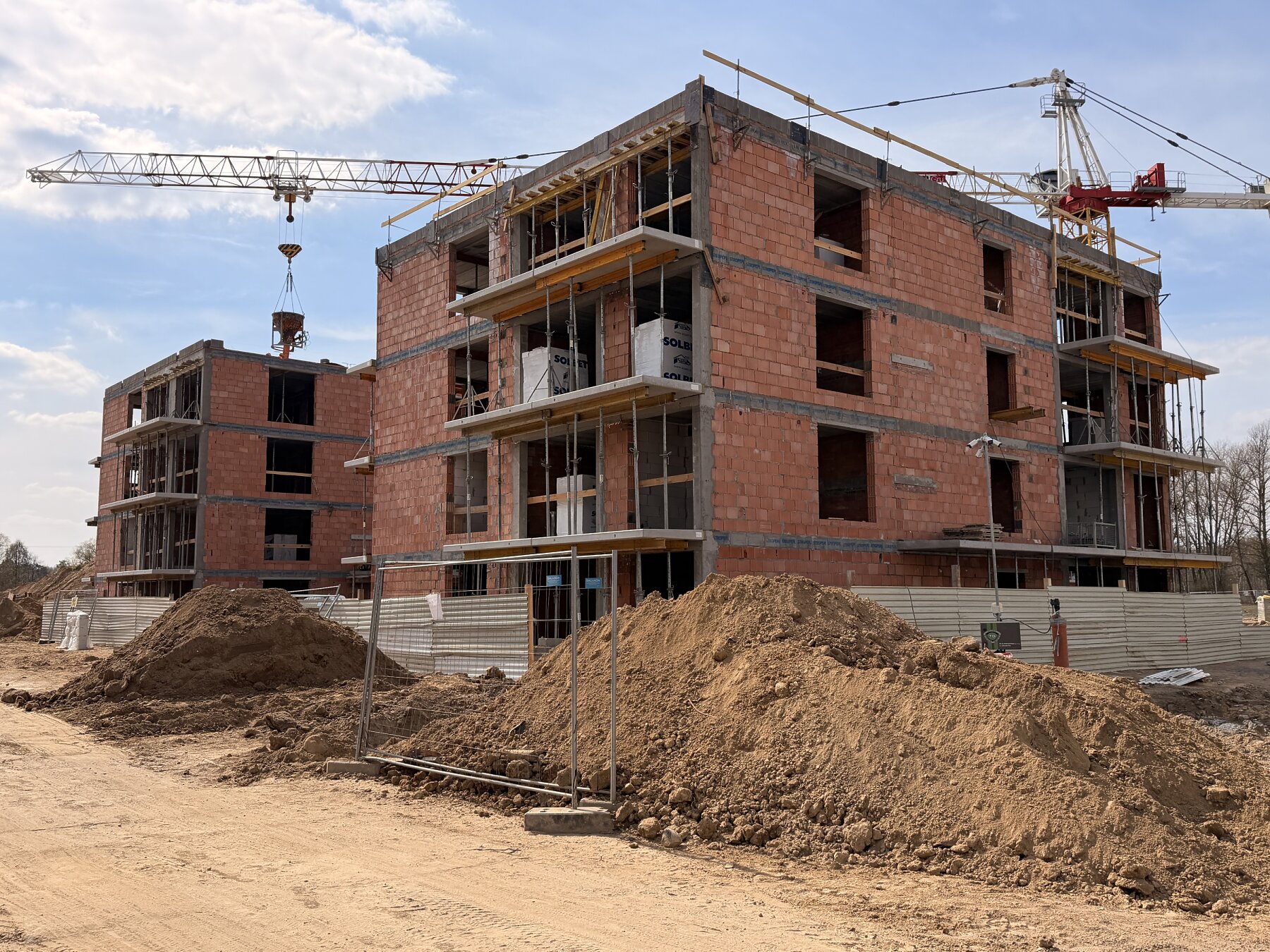 🏗️ Postęp prac na budowie - Fuelda - Wille miejskie na Naramowicach.