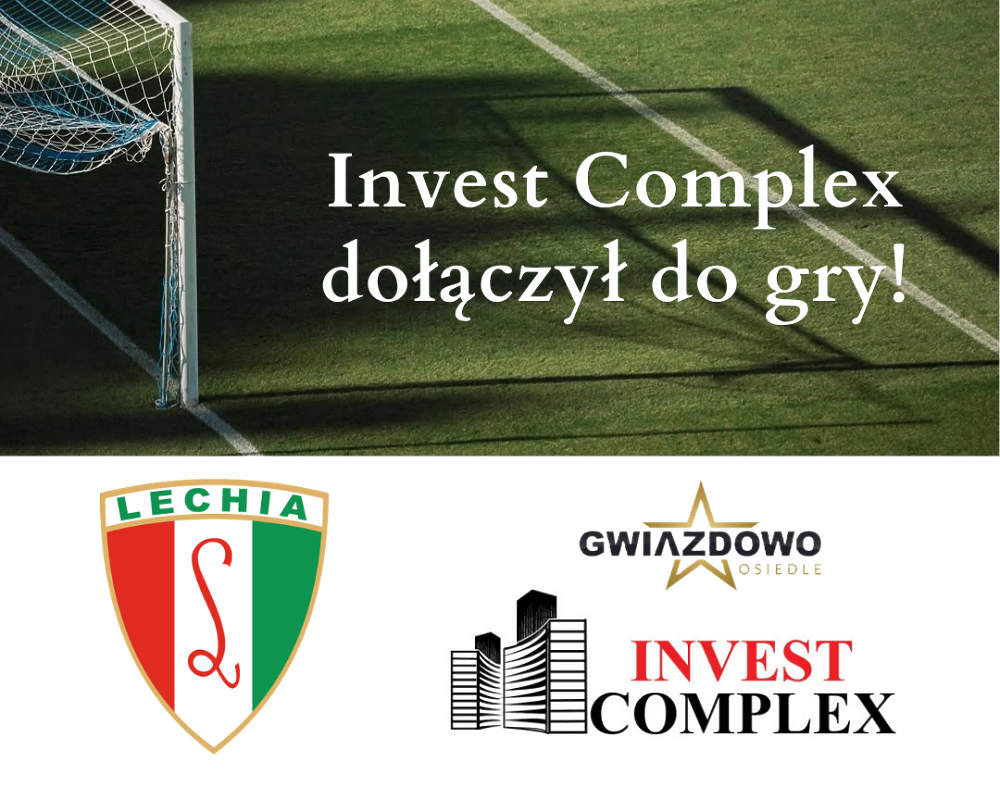 Jesteśmy Strategicznym Sponsorem Lechii Kostrzyn!