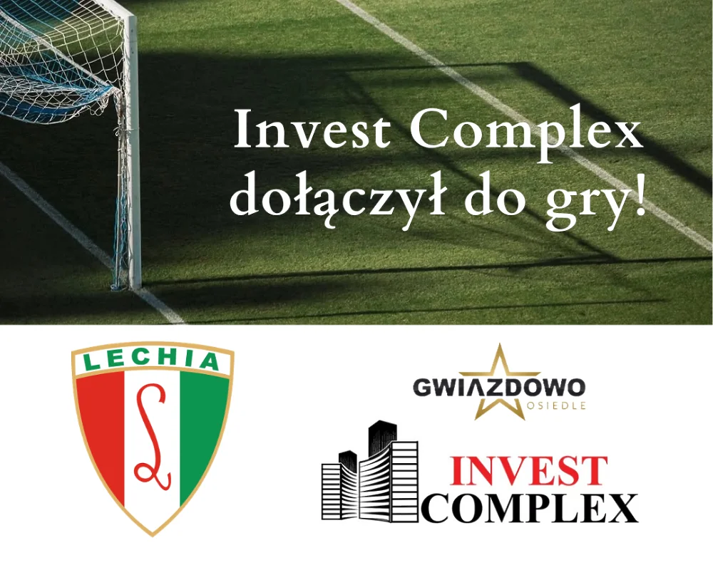 Jesteśmy Strategicznym Sponsorem Lechii Kostrzyn!